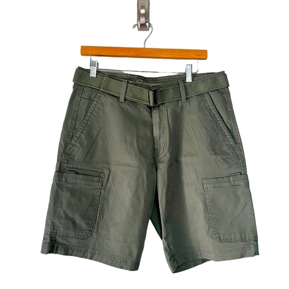 Weatherproof Men's Utility Trail Cargo Short with Ring Buckle Belt 32W NWOT - Picture 1 of 12